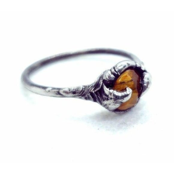 Tiger eye ring size 11.5 - Picture 4 of 12